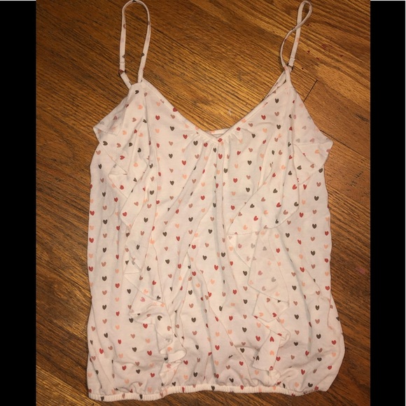 American Eagle Women’s heart blouse - Picture 2 of 3